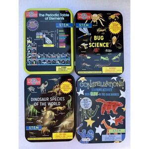 T.S. Shure STEM Magnetic Learning Activity Lot Periodic Table Dino Bug Space